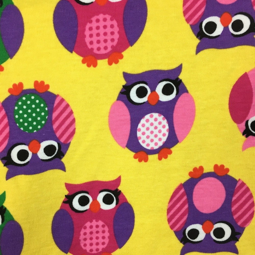 NWT Hanna Andersson Owl Short John Pajamas SZ 4 - Picture 2 of 4